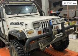 Внедорожник открытый Jeep Wrangler I (YJ) 1992 в Иршаве