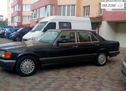 Седан Mercedes-Benz S-Класс II (W126) Рестайлинг 1989 в Львове