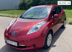 Хэтчбек 5 дверей Nissan Leaf I (ZE0/AZE0) 2014 в Житомире