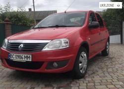 Седан Renault Logan I Рестайлинг 2011 в Сокале