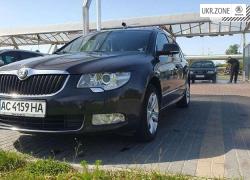 Универсал 5 дверей Skoda Superb II 2010 в Луцке