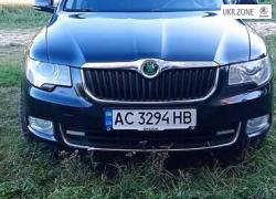 Лифтбек Skoda Superb II 2009 в Нововолынске