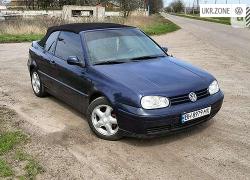 Кабриолет Volkswagen Golf 2000 в Долинской