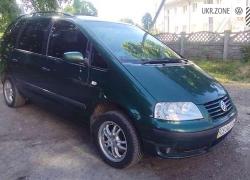 Минивэн Volkswagen Sharan I Рестайлинг 2002 в Кицмане