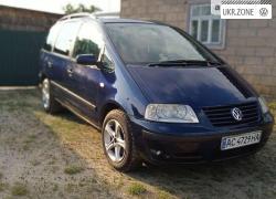 Минивэн Volkswagen Sharan I Рестайлинг 2002 в Старой Выжевке