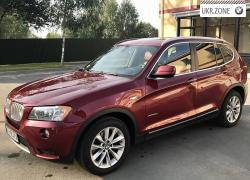 Внедорожник 5 дверей BMW X3 II (F25) 2012 в Киеве