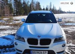 Внедорожник 5 дверей BMW X3 II (F25) 2011 в Житомире