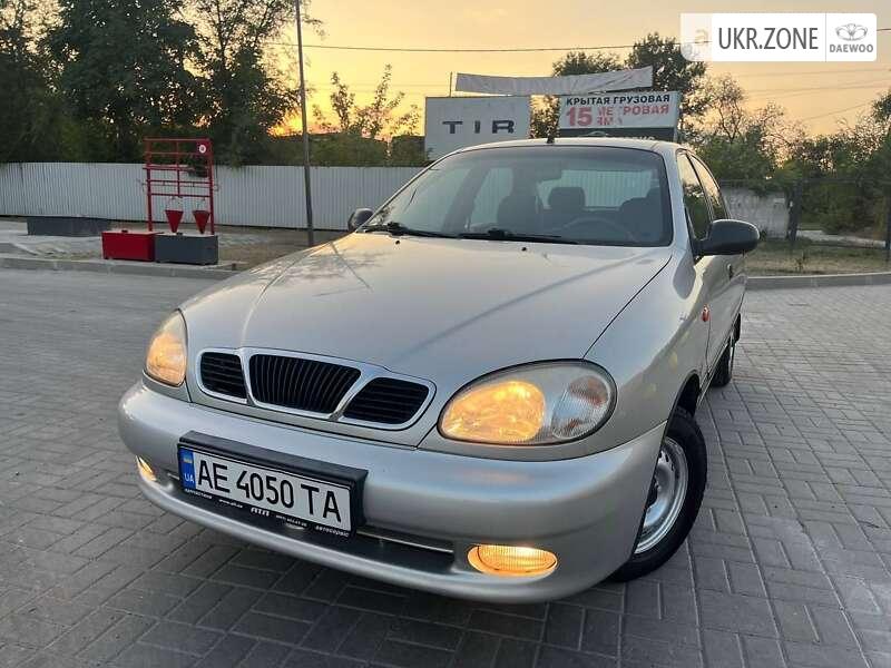 Daewoo lanos такси белый